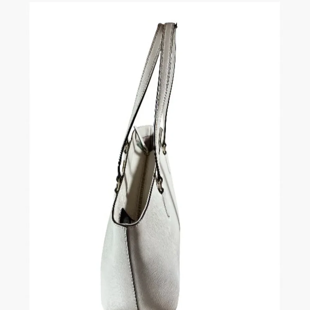 Kate Spade Laurel Way Dally Tote Bag in Parchment Saffiano Leather Like New